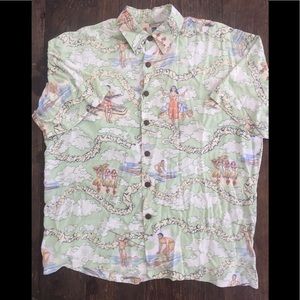 Kahala Hawaiian Aloha short sleeve shirt